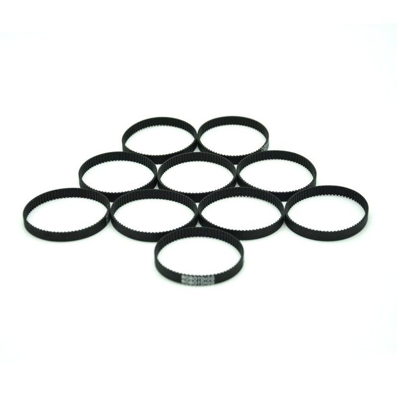 RobotDigg 300-2gt-6 Endless GT2 Belt 300mm Length 150 Teeth 2GT Synchronous Belt 2mm Pitch 6mm Width GT2 Closed Loop Timing Belt Pack of 10pcs - Image 1